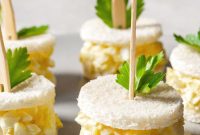 Creamy Egg Salad Tea Sandwiches Recipe