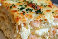 Creamy Shrimp Lasagna for Quick Weeknight Dinner