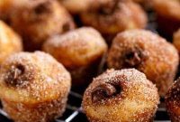 Nutella Churro Donut Holes Recipe