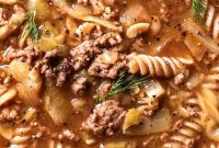 Hearty Beef and Cabbage Soup Recipe