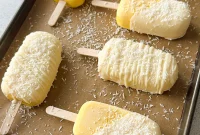 No-Churn Mango Ice Cream Bars Recipe