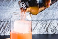 Italian Margarita: Tequila, Orange and Campari Cocktail