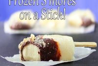 Frozen S’mores on a Stick Recipe