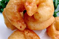 Crispy Beer-Battered Shrimp with Tangy Lemon Dip