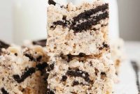 Oreo Rice Krispie Treats Recipe