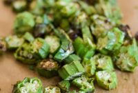 Crispy Air Fryer Roasted Okra Recipe