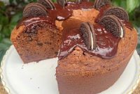 Chocolate Oreo Pound Cake Recipe