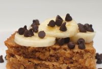 Biscoff Baked Oatmeal with Cookie Butter Swirls