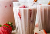 Creamy Strawberry Horchata Recipe