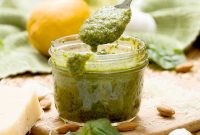 Almond Pesto: Pine Nut-Free, Creamy & Flavorful