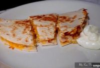 Crispy Grilled Chicken Quesadilla Recipe
