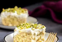 Vegan Rasmalai Tres Leches Cake