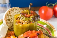 Authentic Greek Gemista: Stuffed Peppers and Tomatoes Recipe