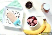Creamy Banana Split Popsicles Recipe