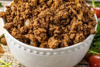Seasoned Taco Meat Recipe for Tacos, Burritos & More
