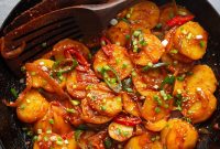 Spicy Korean Braised Potatoes Maeun Gamja Jorim