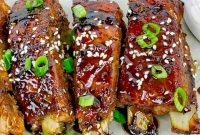Sticky Asian Baked Pork Ribs Recipe