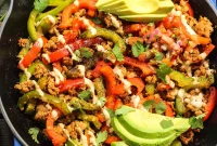 Chipotle Chicken Skillet: Whole30 Paleo Keto GF