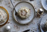Mini Coconut Cakes with Maple Coconut Italian Meringue