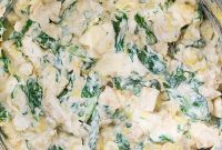 Instant Pot Spinach and Artichoke Chicken