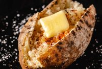 How to Grill Baked Potatoes with Crispy Skin