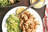 Garlic Butter Chicken Bites for Paleo and Whole30