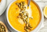 Roasted Carrot and Cauliflower Soup Recipe