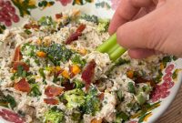 Chicken Salad with Bacon, Cheddar, and Ranch – Mayo-Free