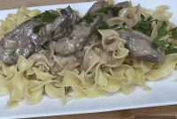 Classic Beef Stroganoff Recipe with Creamy Mushroom Sauce