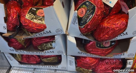 Costco Easter Deals: Ham, Sides and Sweet Savings 2 Spiral ham on cutting board