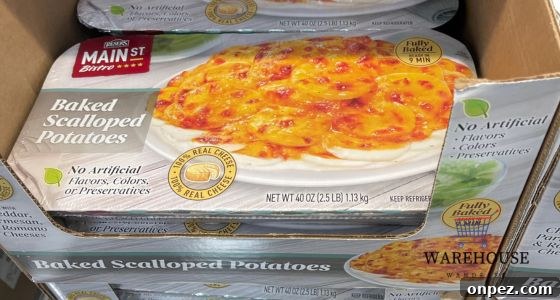 Costco Easter Deals: Ham, Sides and Sweet Savings 4 Container of scalloped potatoes