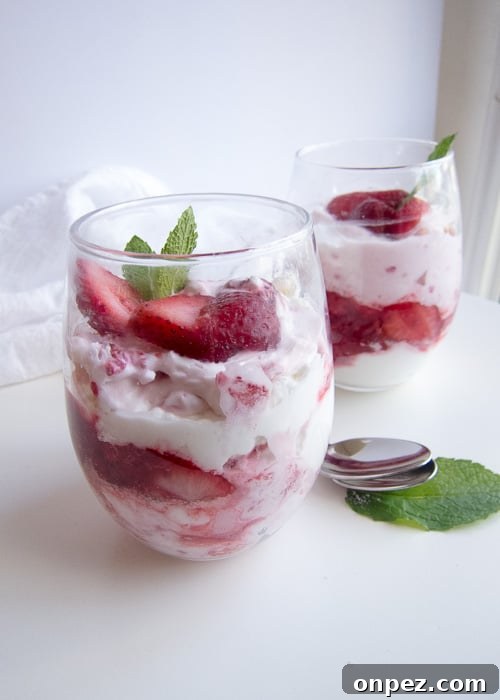 Eton Mess serving