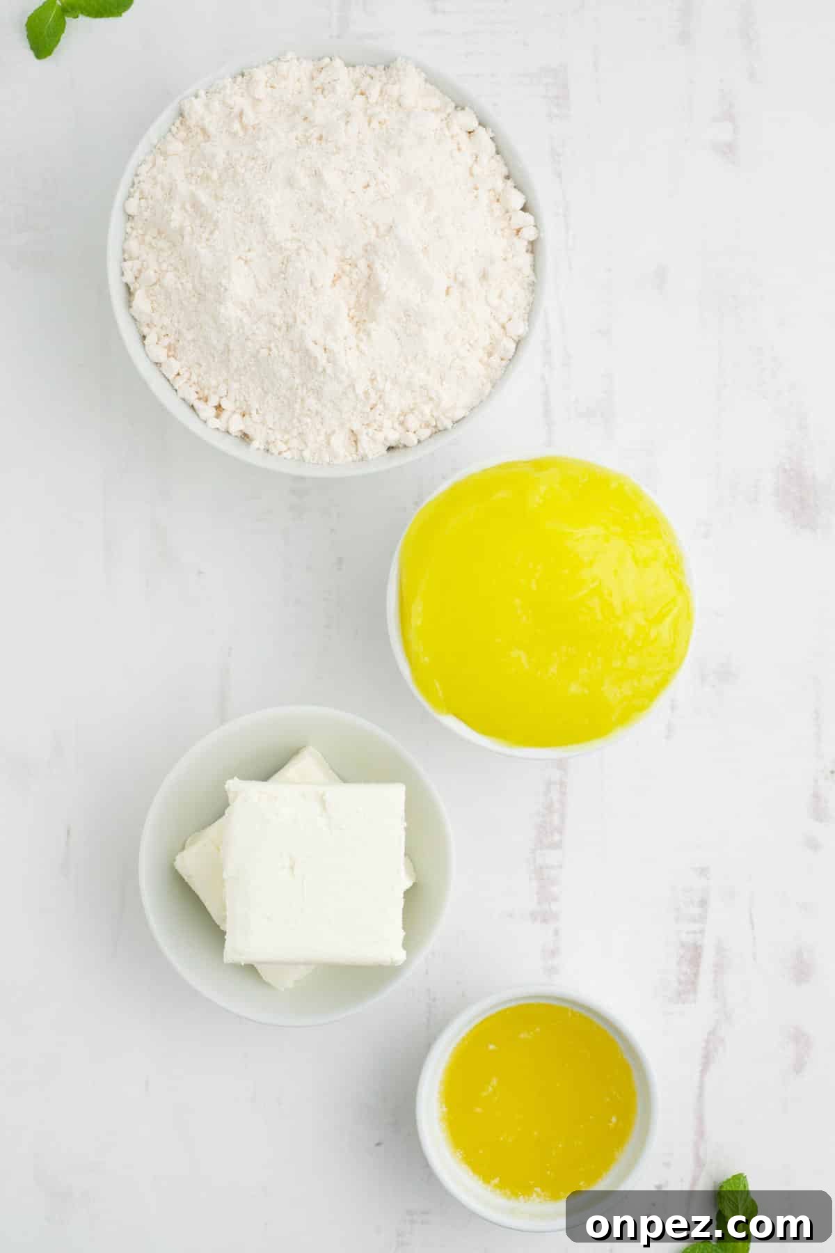 Quick Lemon Dump Cake Recipe 3 Ingredients to make lemon dump cake on the counter.