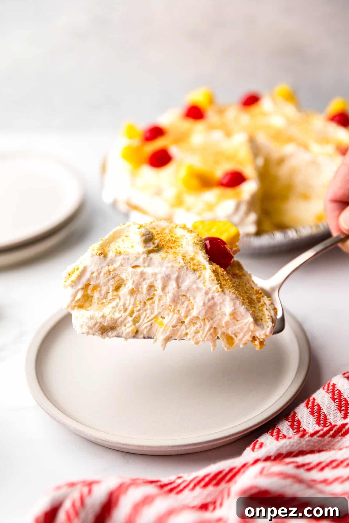 the complete no bake pineapple pie recipe