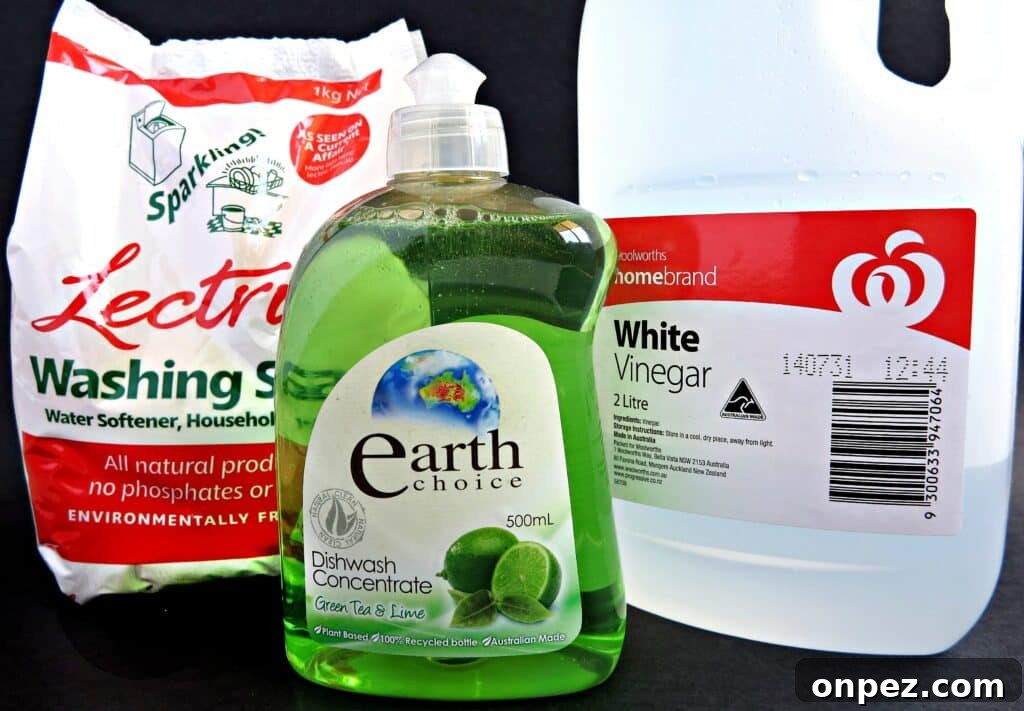 floor cleaning ingredients