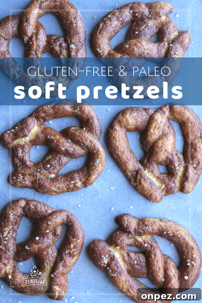 paleo soft pretzels
