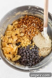 Cookie dough covered in a bowl ready to chill.