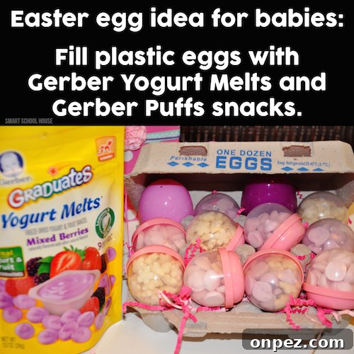 Baby Easter eggs! This is such a great idea - saving this. 