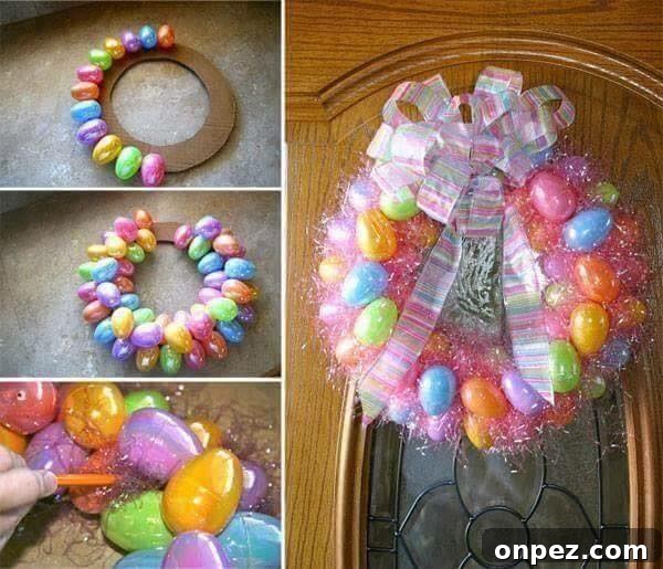 Easter Egg Wreath