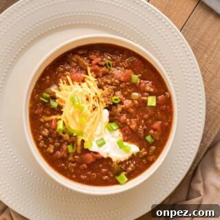 Instant Pot Chili Without Beans 5 Instant Pot no-bean chili