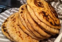 Homemade Cumin and Rye Flake Pita Bread Recipe