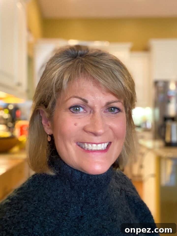 DIY Taco Seasoning Mix: Homemade Spice Blend 3 Melinda Keckler in her kitchen.