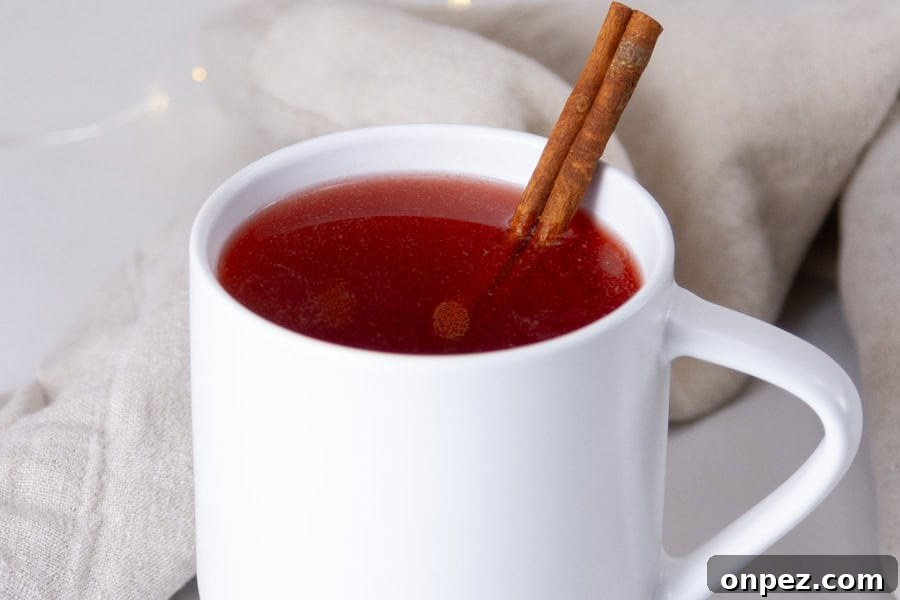 Cozy Non-Alcoholic Winter Drinks and Hot Mocktails 11 Mulled apple cider
