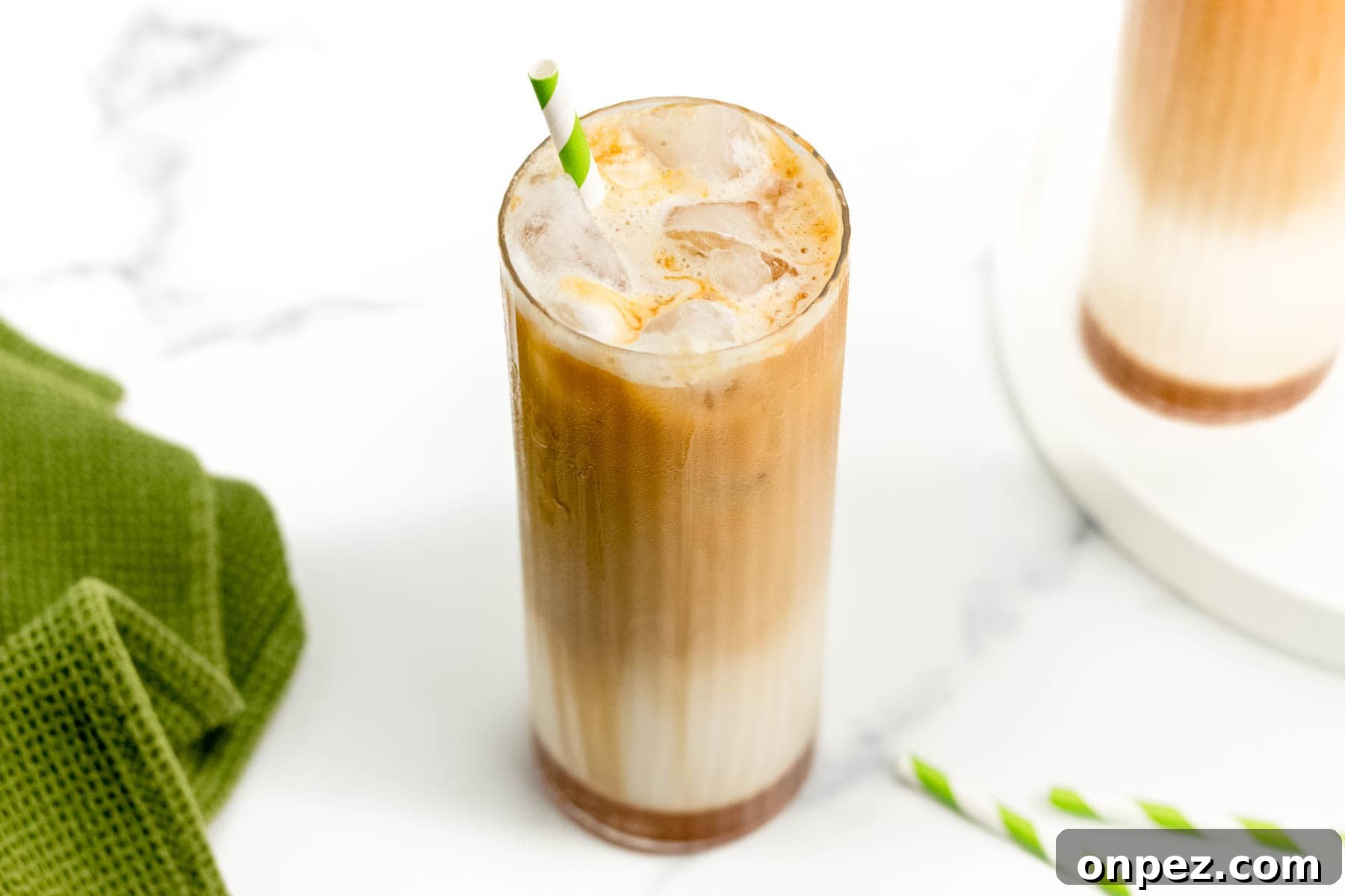 Cozy Non-Alcoholic Winter Drinks and Hot Mocktails 9 Iced caramel macchiato