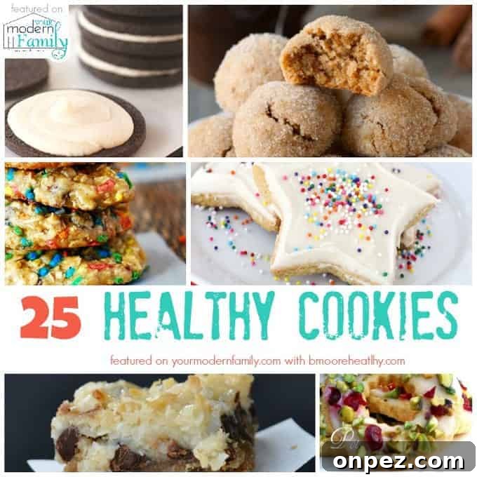 25 healthy cookies