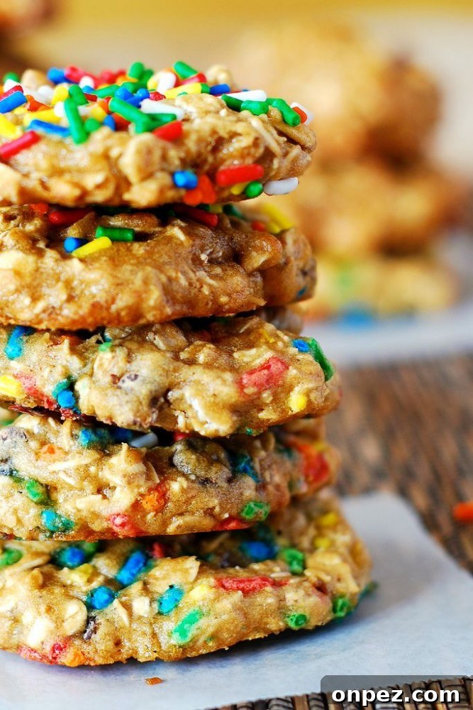 Low fat banana oatmeal chocolate chip cookies