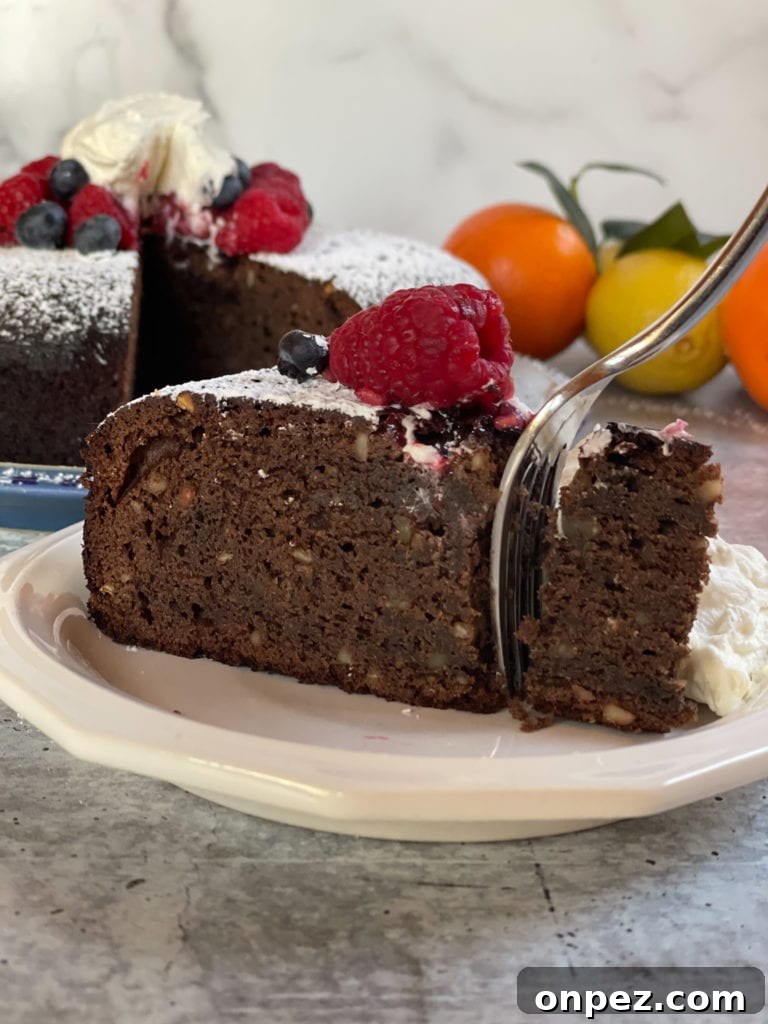 Chicca's Italian Almond Chocolate Cake Recipe 9 Round 1 image 3