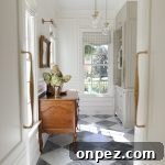 inside a scullery off a kitchen