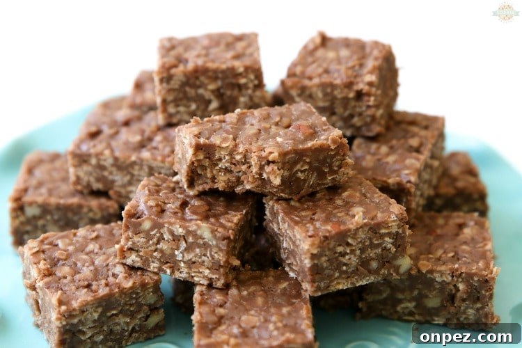 No-Bake Cookie Bars Recipe (No Oven Needed) 2 No Bake Cookie Bars
