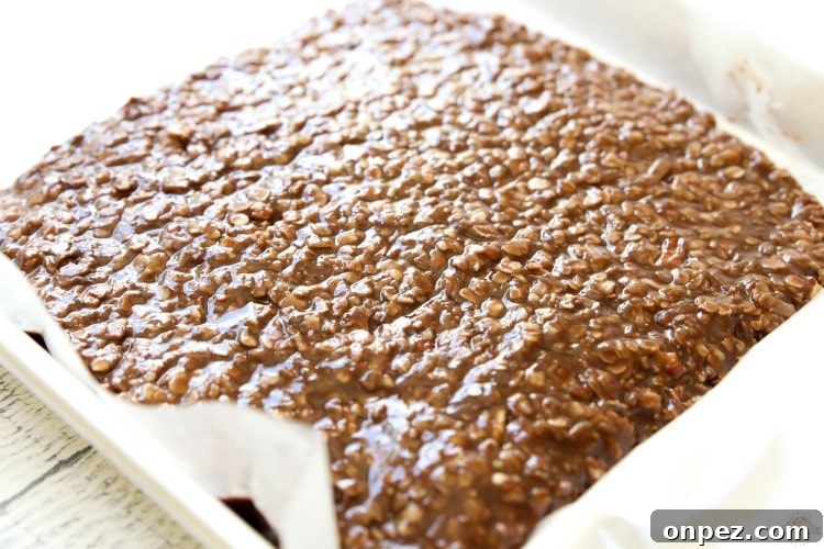 No-Bake Cookie Bars Recipe (No Oven Needed) 5 How to make No Bake Cookie Bars
